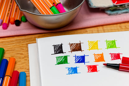 Pen 68 Fine-Tip Markers, Classic Set of 10