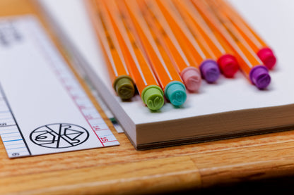 Point 88 Fineliner Pens, Soft Colors Set of 8