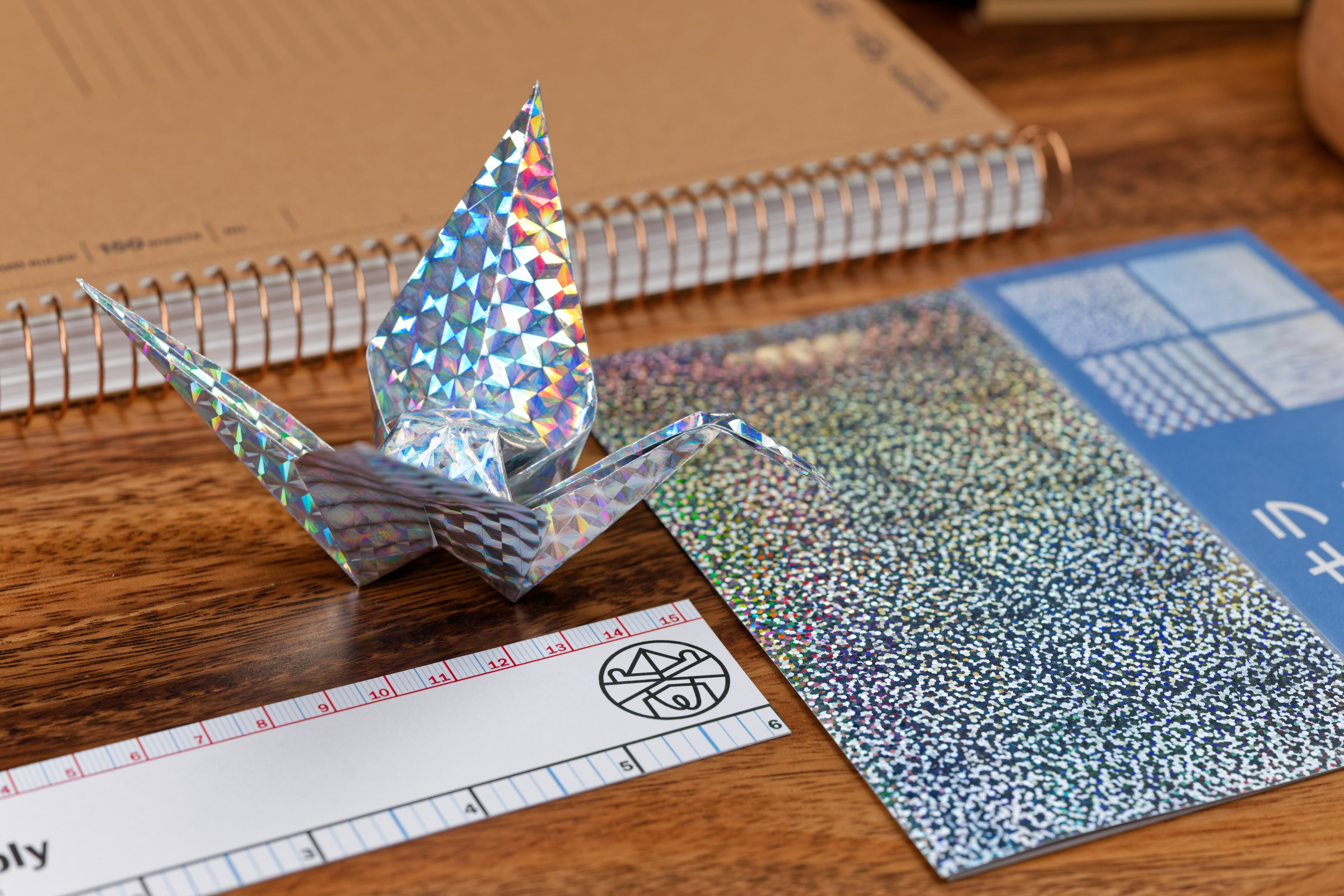 Holo-Sparkle Origami Paper, 4 Sheets