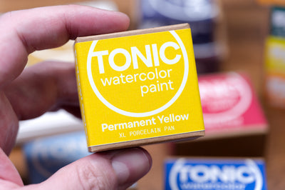 Tonic Watercolor, Porcelain Pans, Complete Set of 21