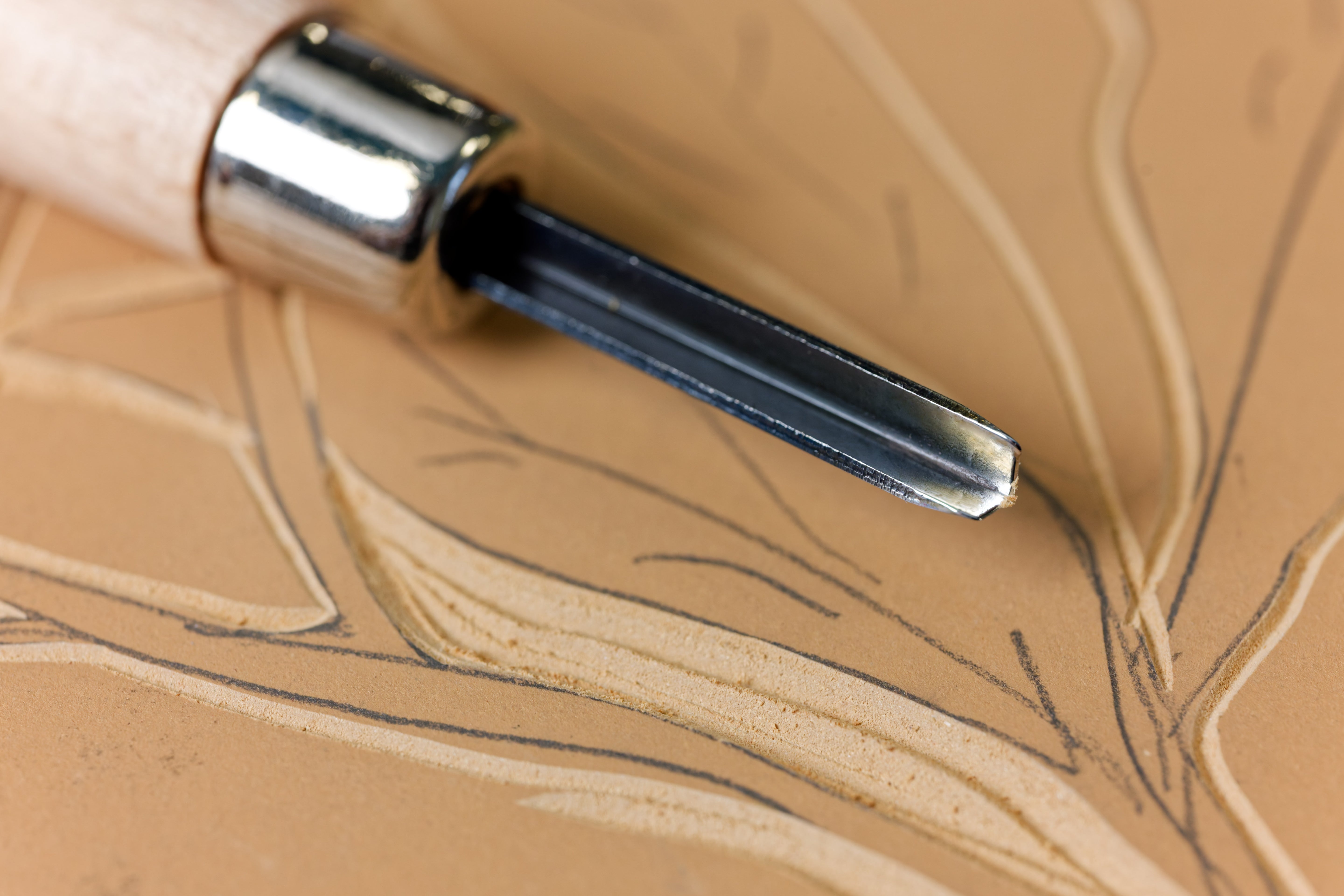 Artisan Linocut Tools, Set of 5