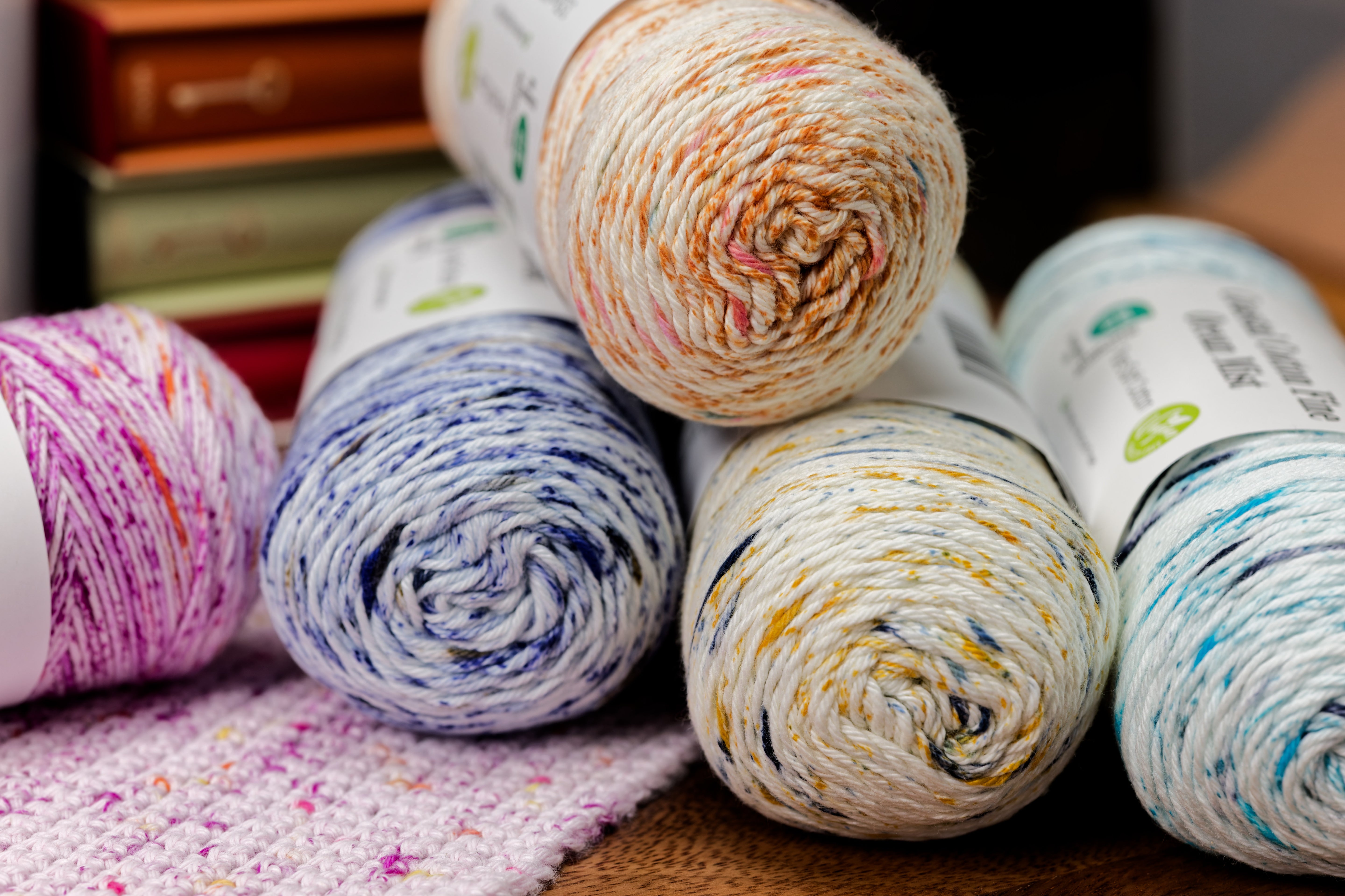 Ocean Mist Fine Cotton Yarn, #4018 Bells Beach