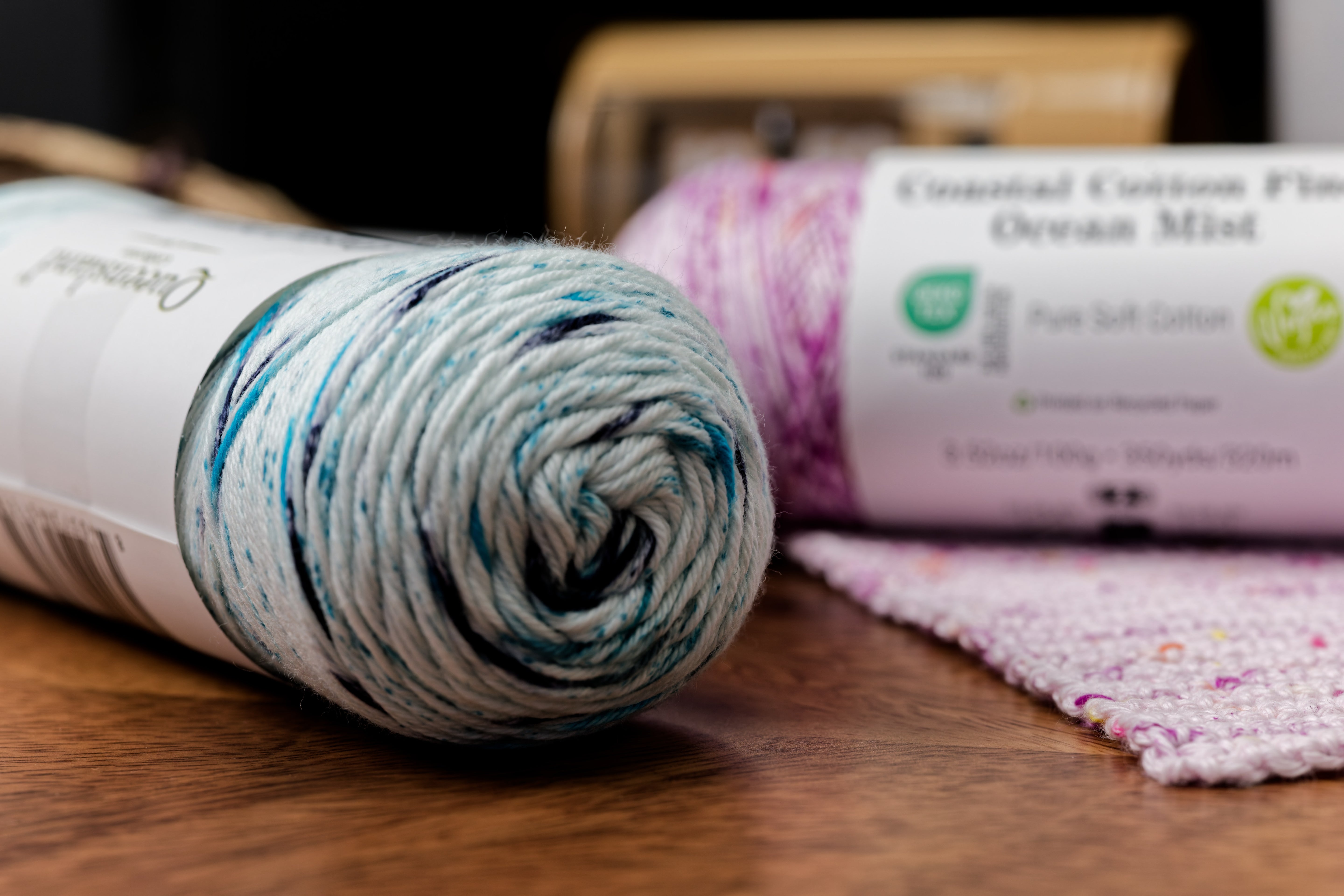 Ocean Mist Fine Cotton Yarn, #4018 Bells Beach