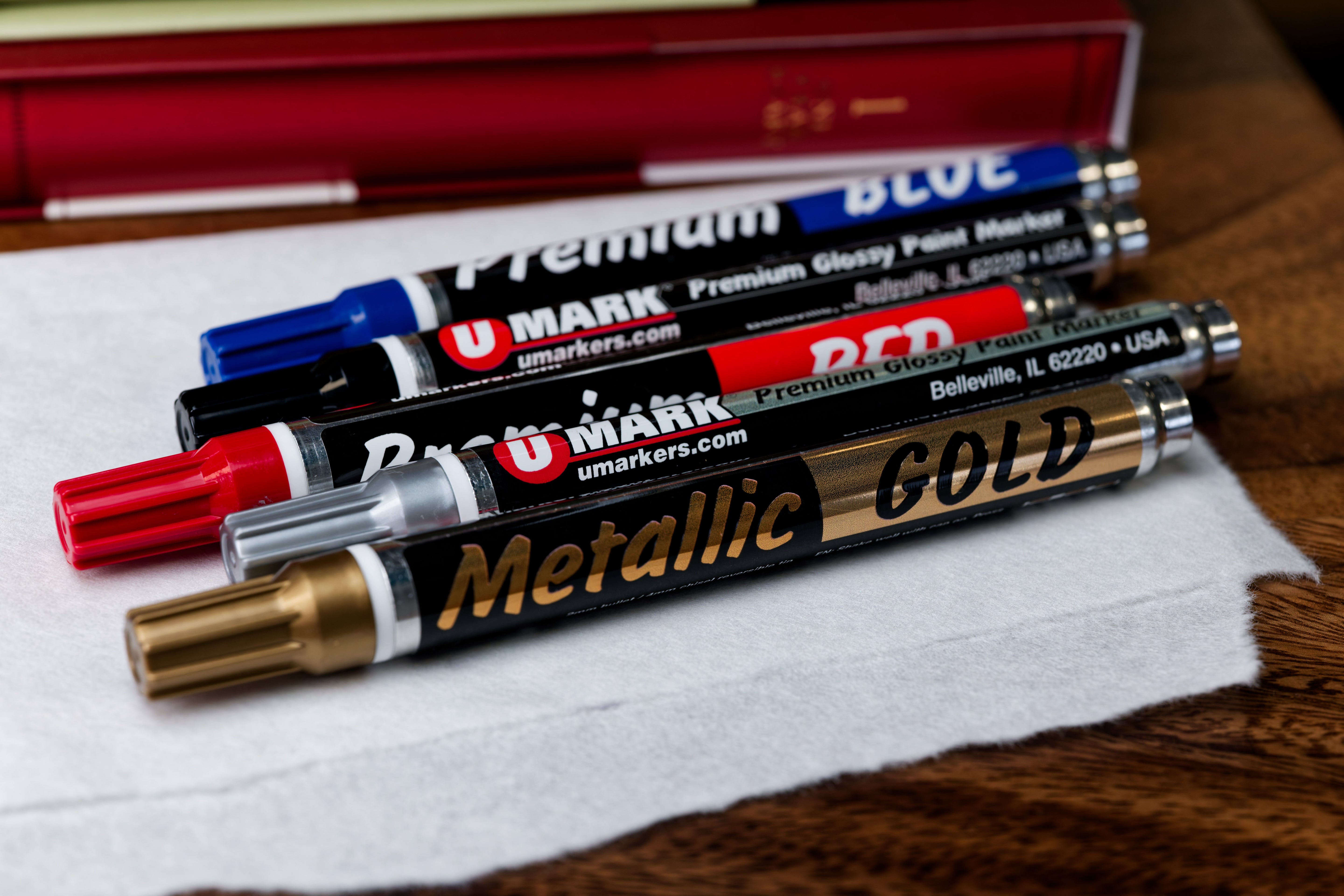 U-Mark Premium Paint Marker, Metallic Copper