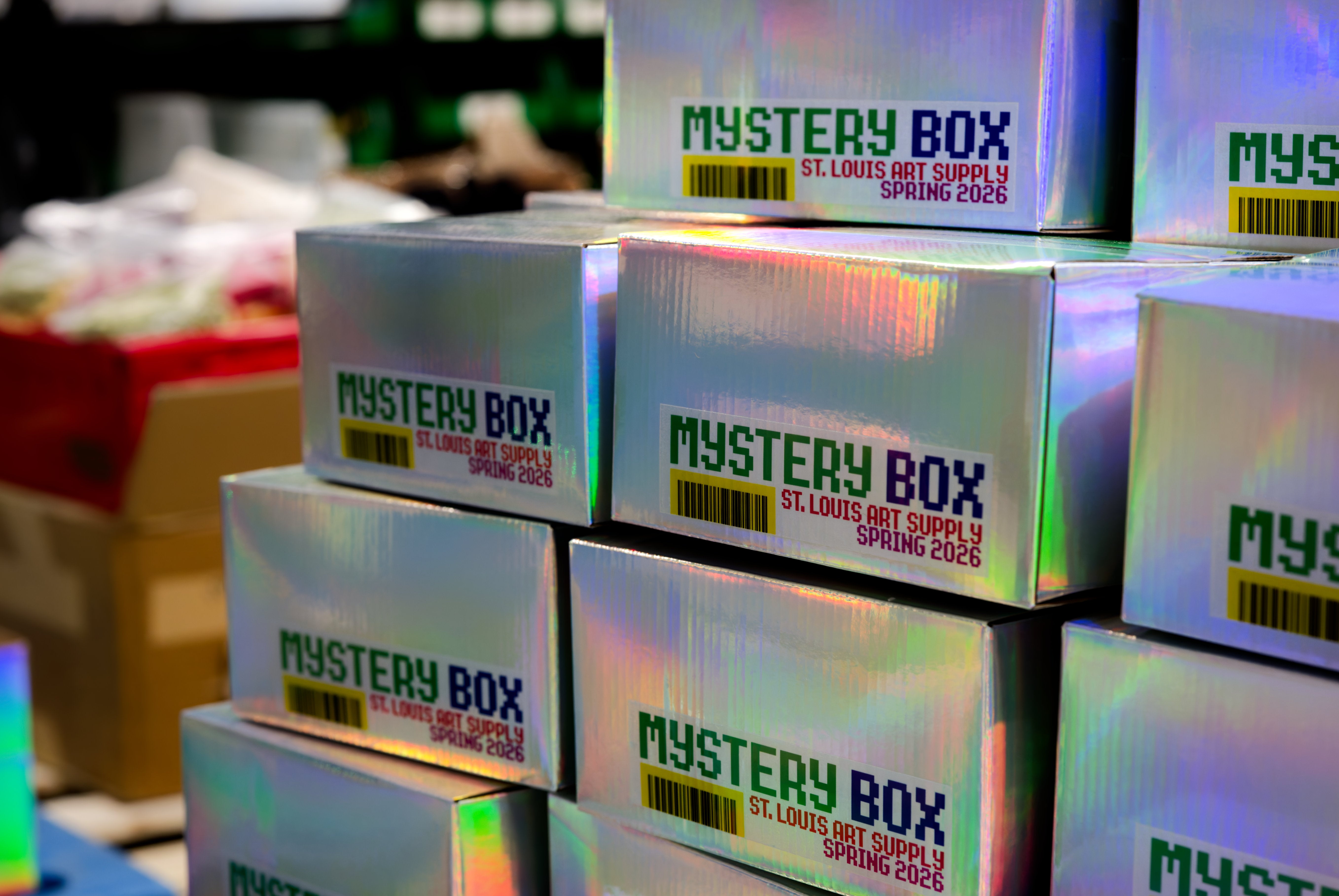 Mystery Box 2026: Even Shinier – St. Louis Art Supply