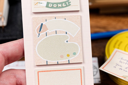 Square Sticky Notes, 3 Mini Pads