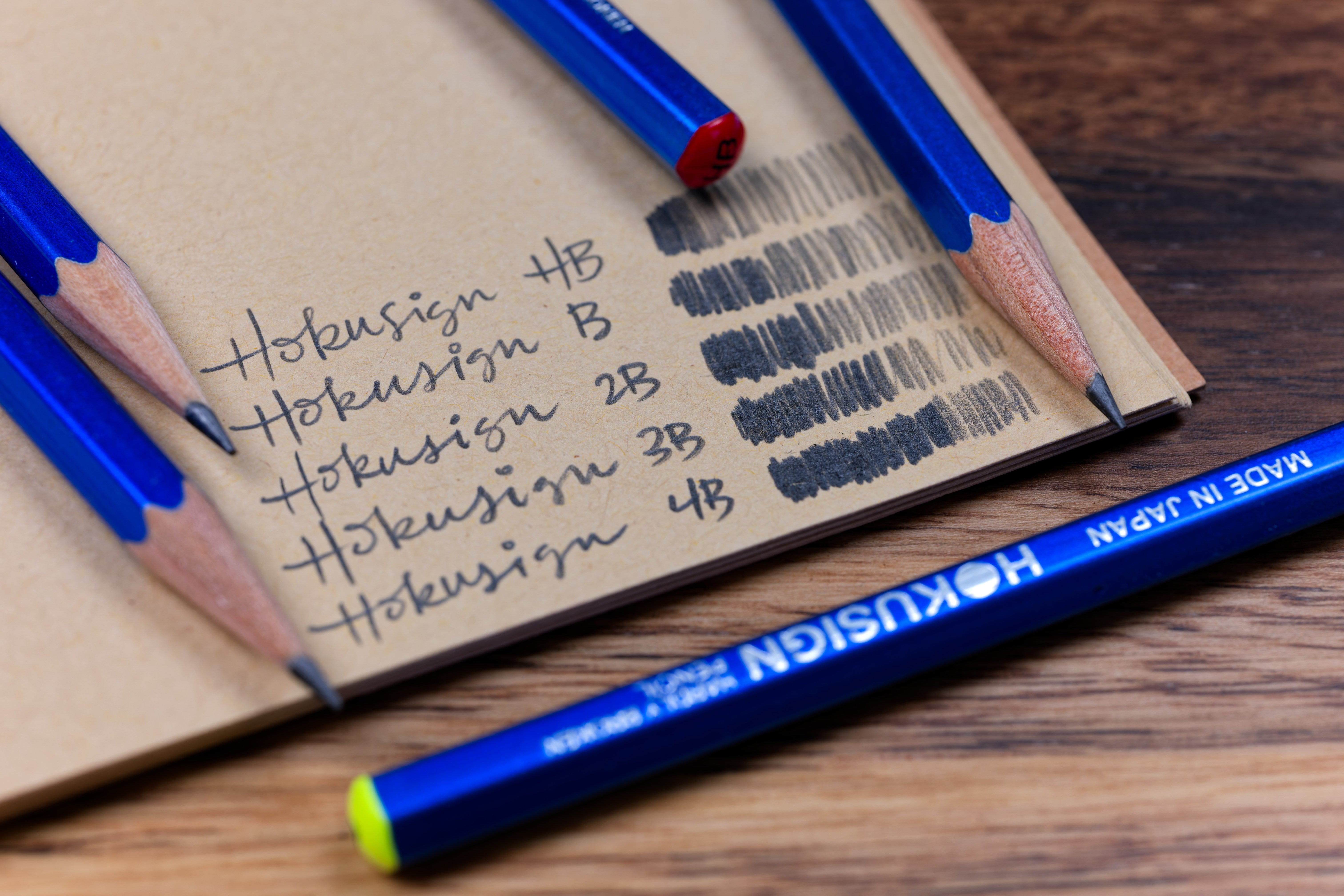 Hokusign Pencils, Set of 3 (3B) – St. Louis Art Supply