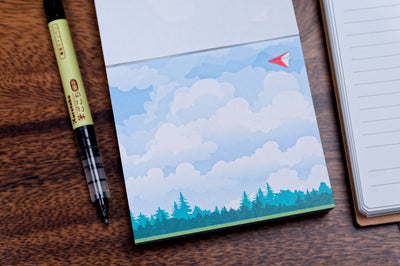 Blue Sky Memo Block