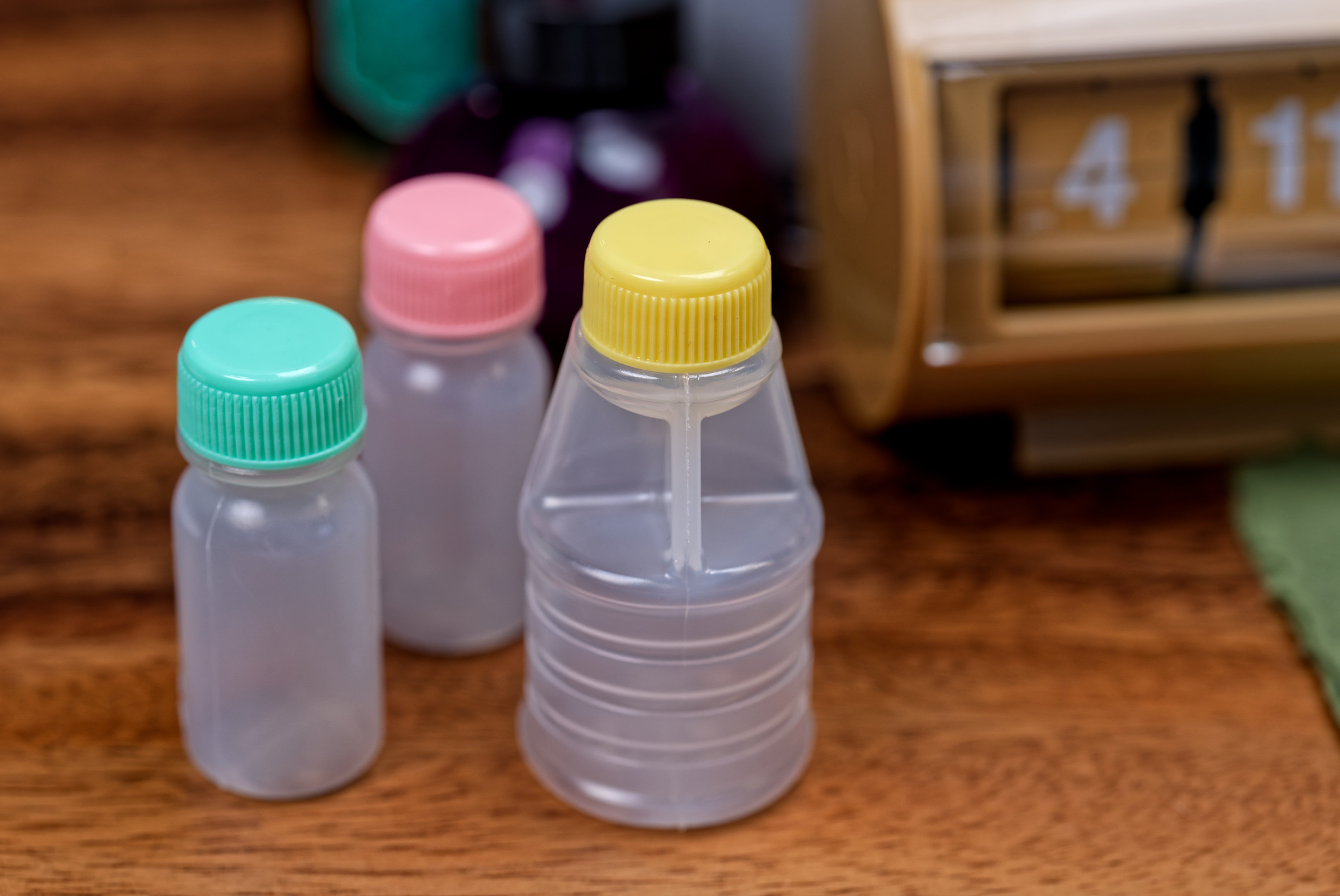 Mini Screw-Top Bottles, Assorted Set of 3