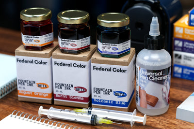 Federal Fountain Pen Ink — Beta Test Kit