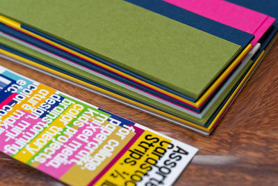 Assorted Cardstock Strips, 1/2 lb.