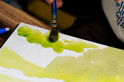 Tonic Watercolor, Porcelain Pan, #080 Sap Green