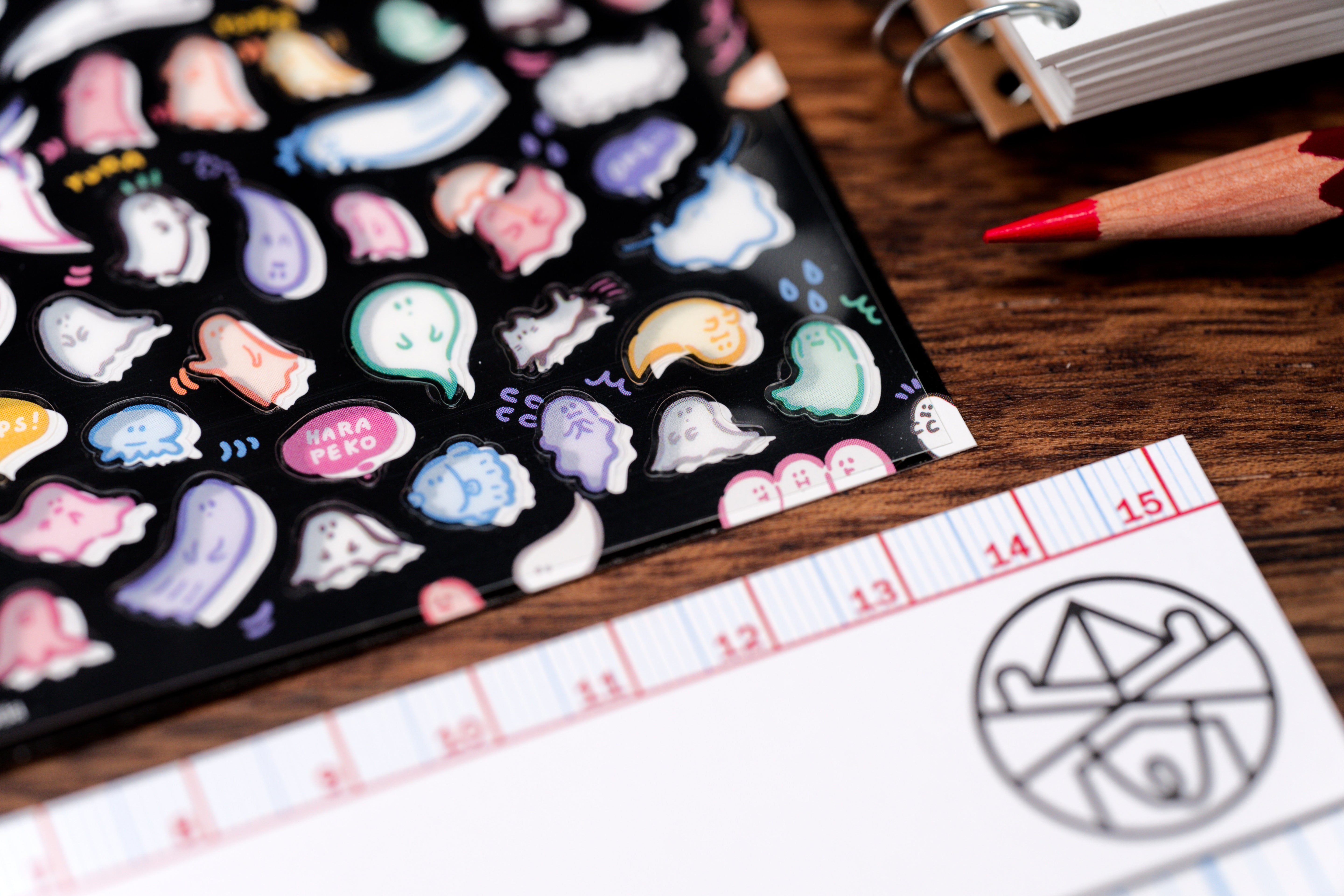 Mini Ghosts Sticker Sheet