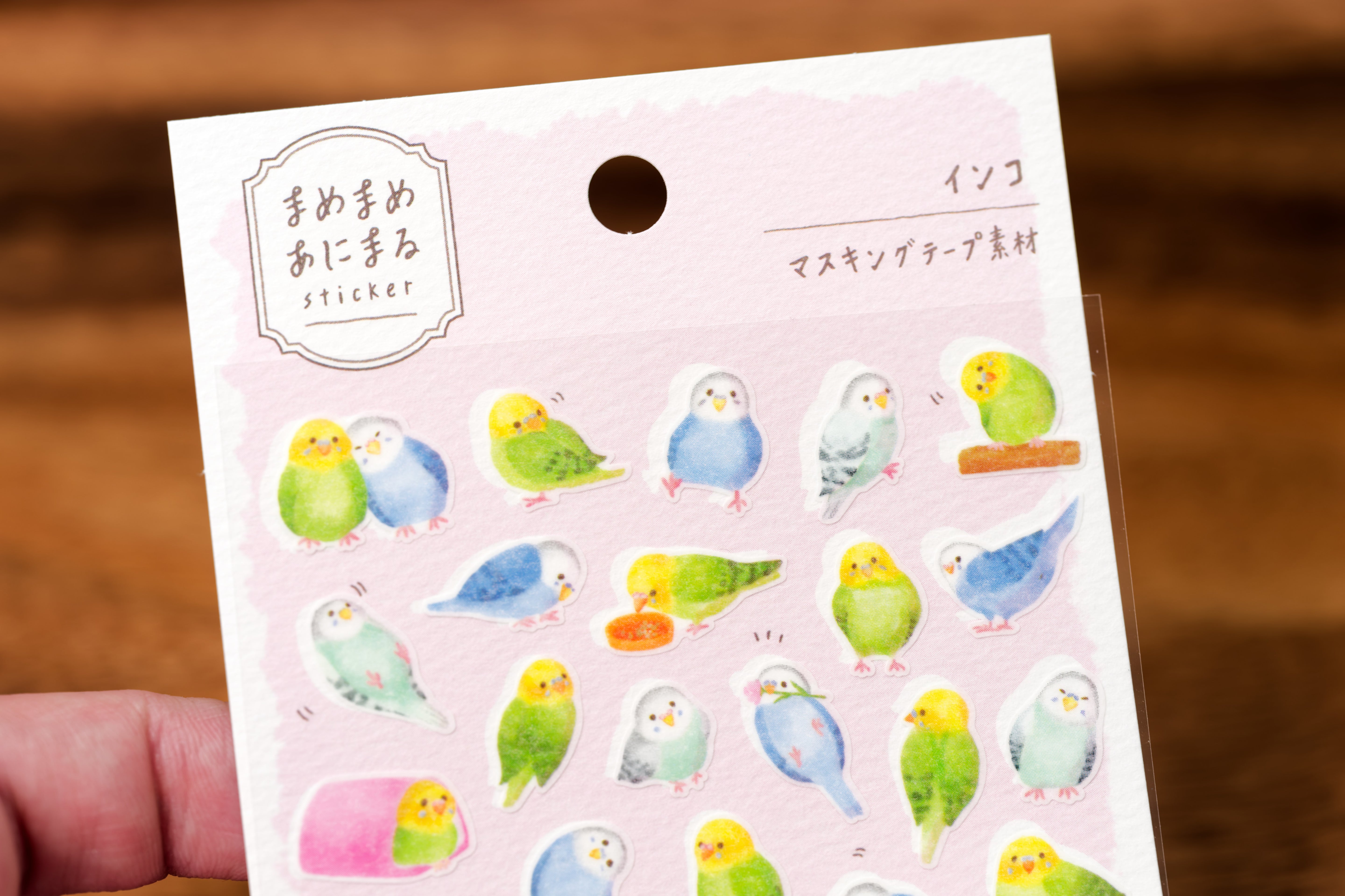 Parakeet Sticker Sheet