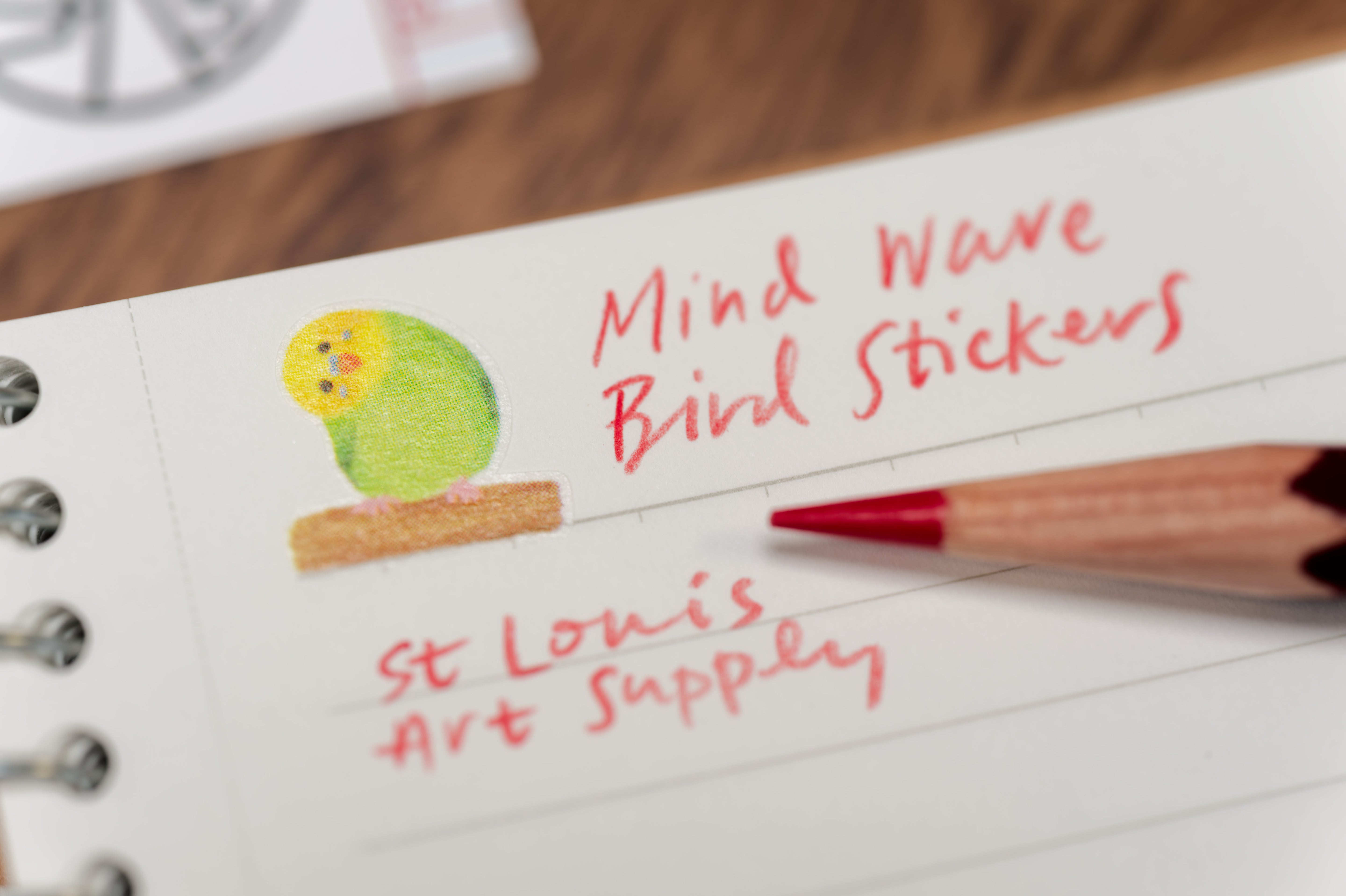 Parakeet Sticker Sheet