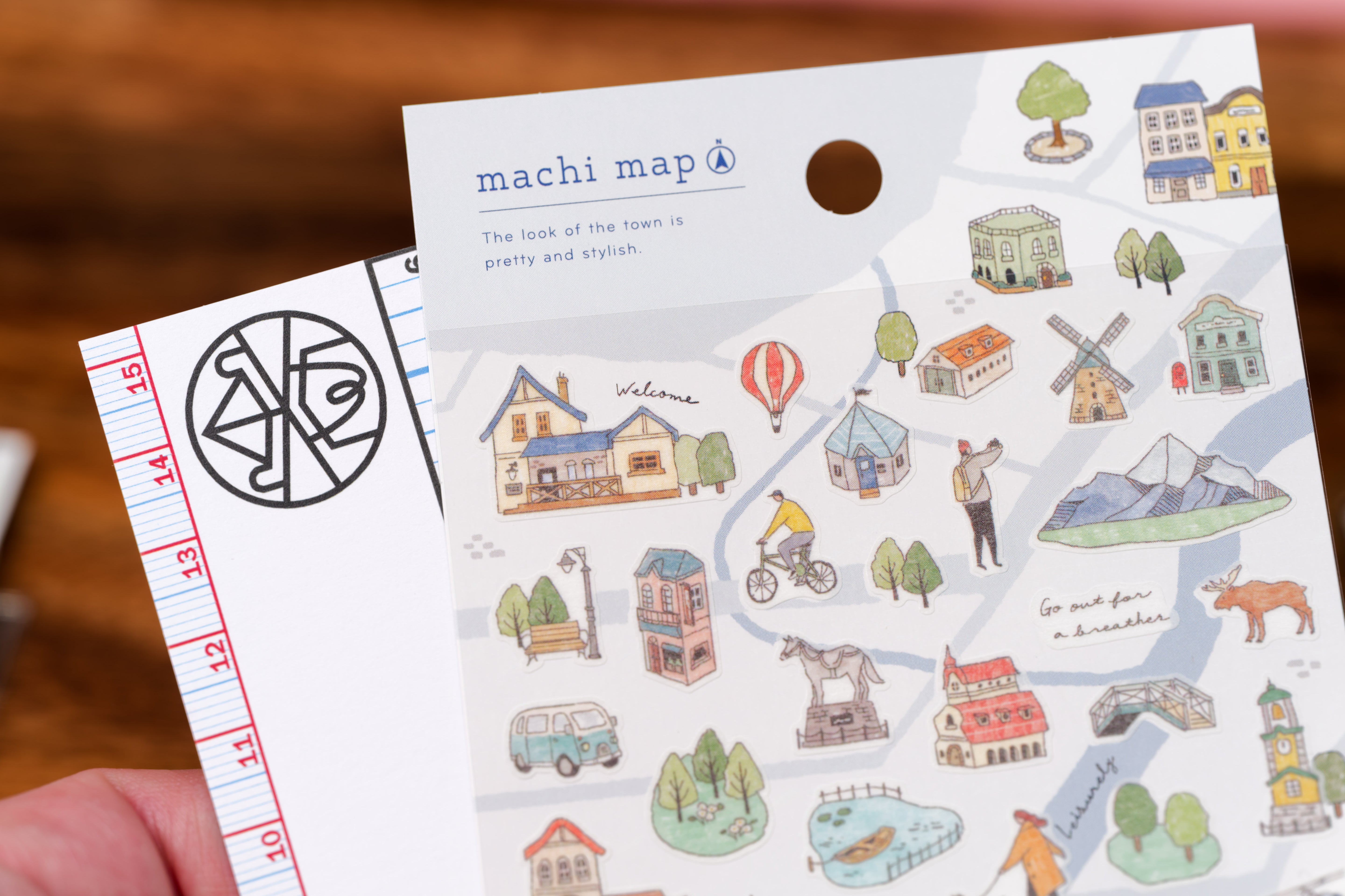 Snowy City Sticker Sheet