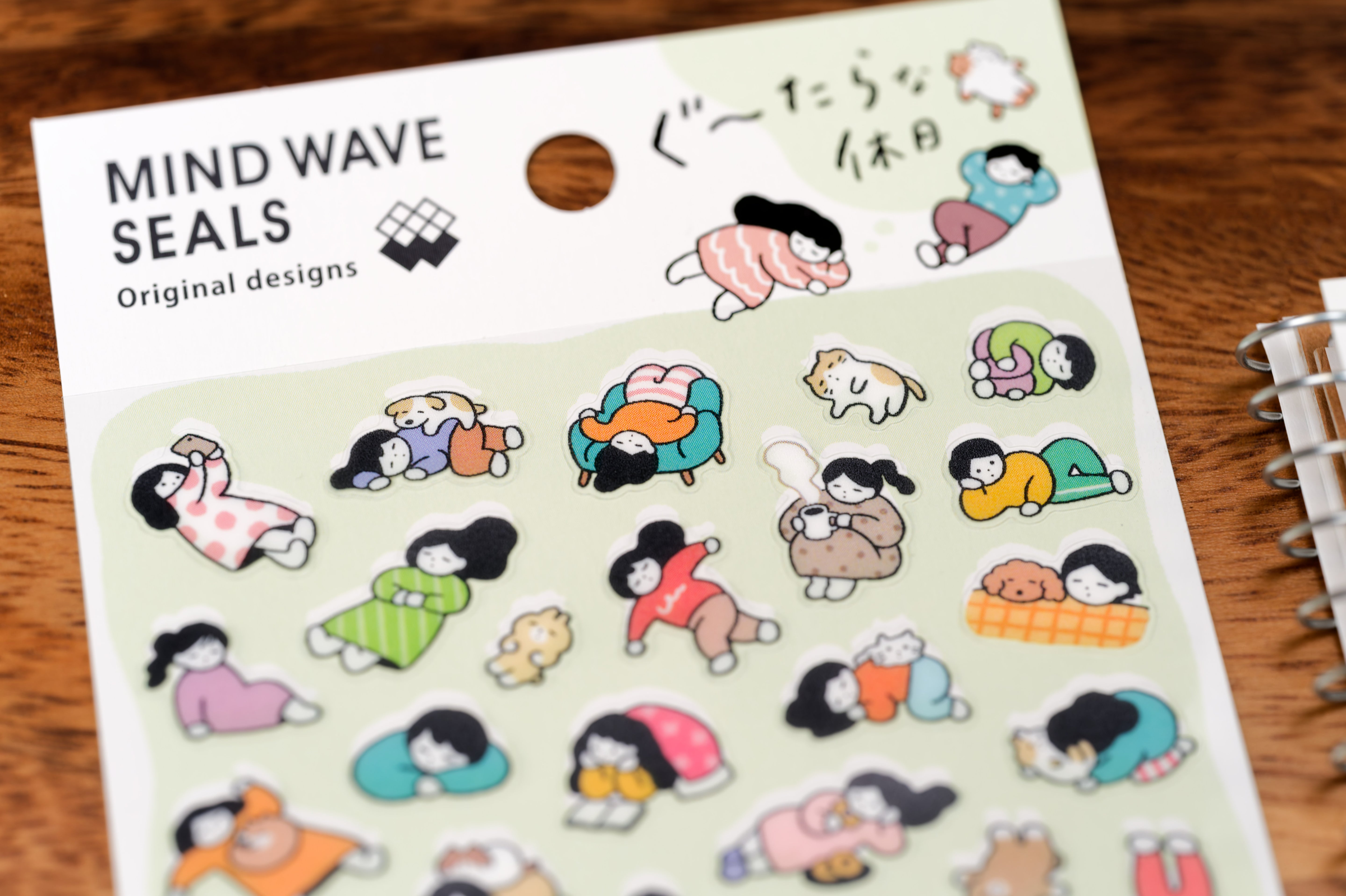 Lounging Girls Sticker Sheet