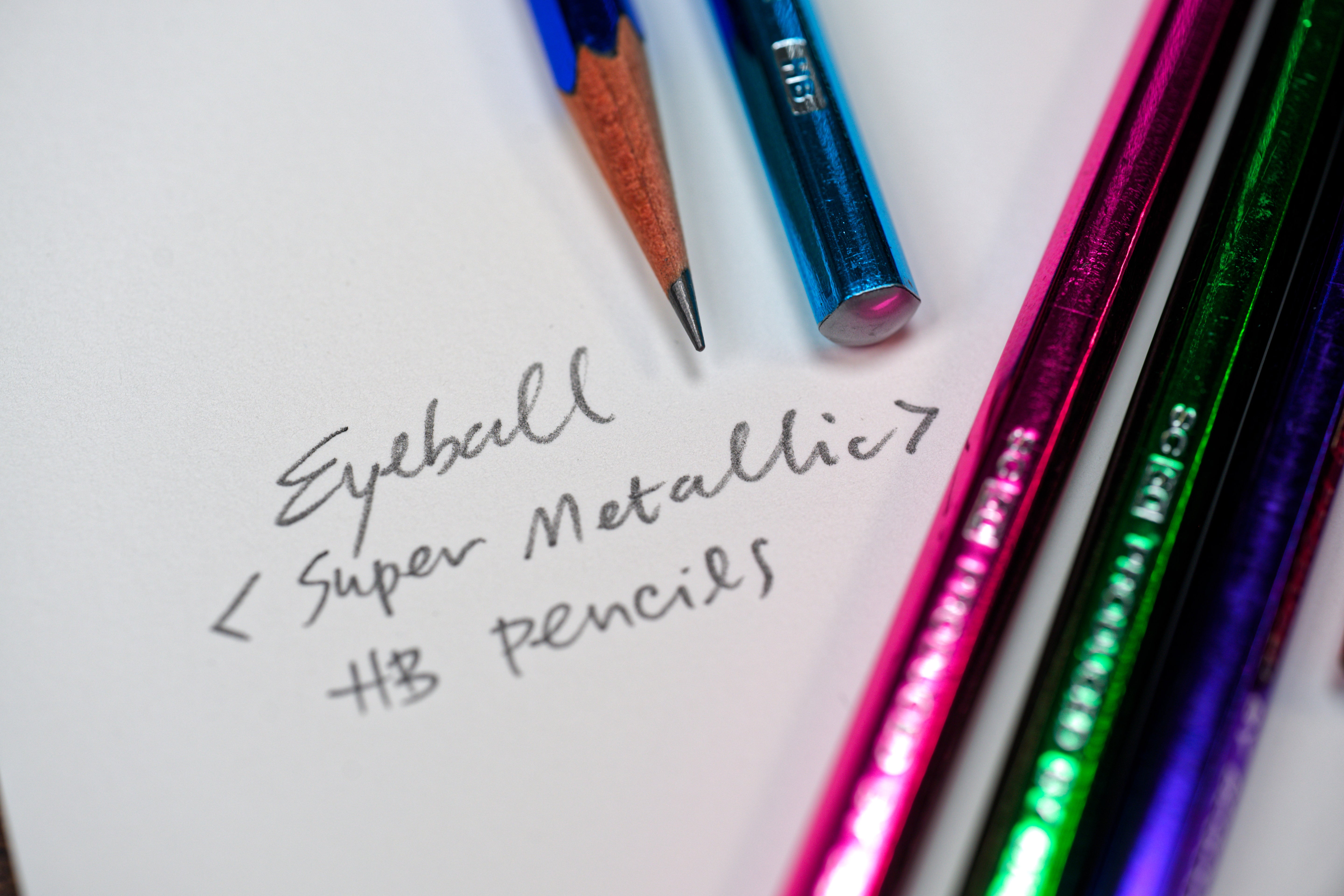 "Super Metallic" Pencil, HB, Random Color