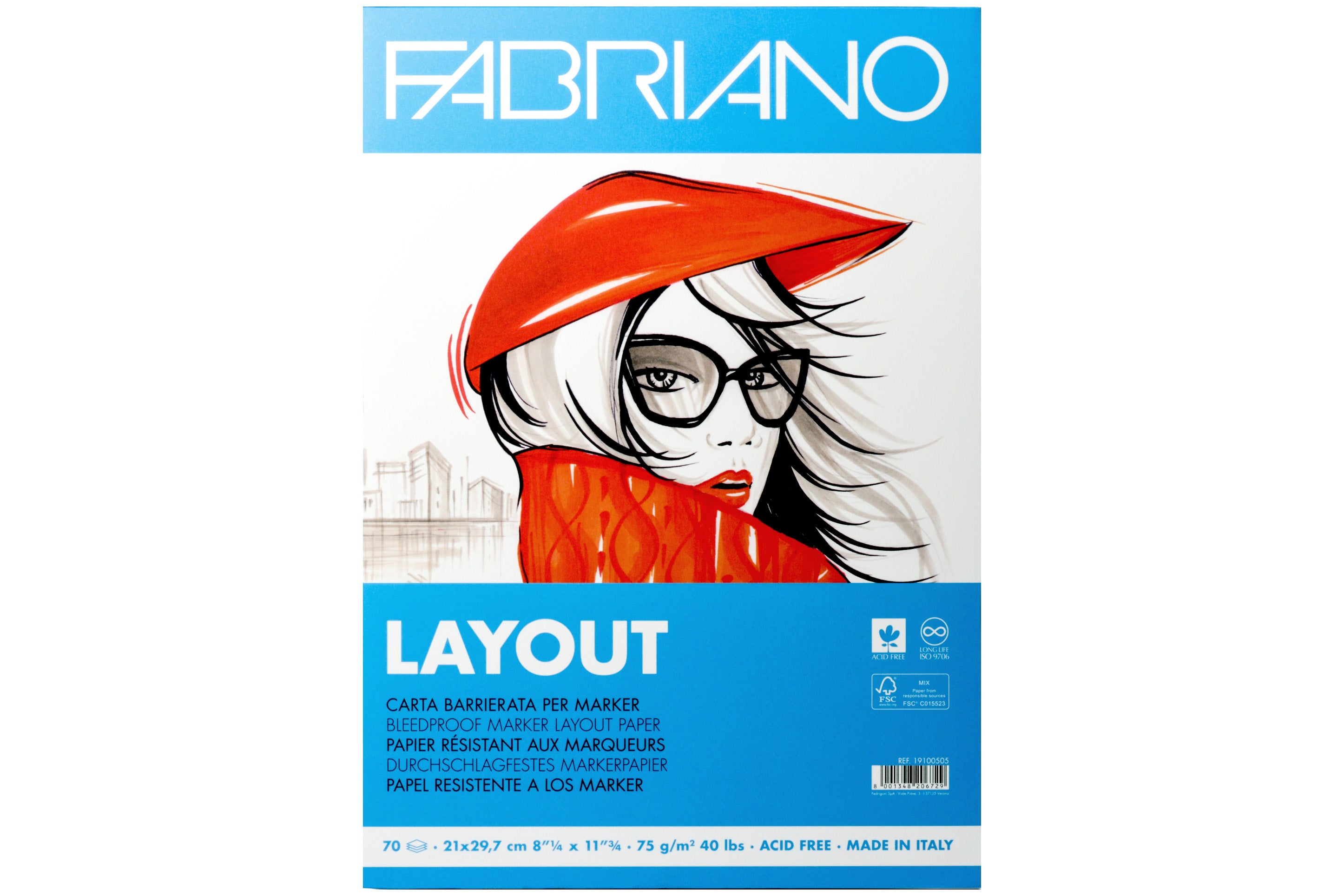 Fabriano Layout Paper Pad – St. Louis Art Supply