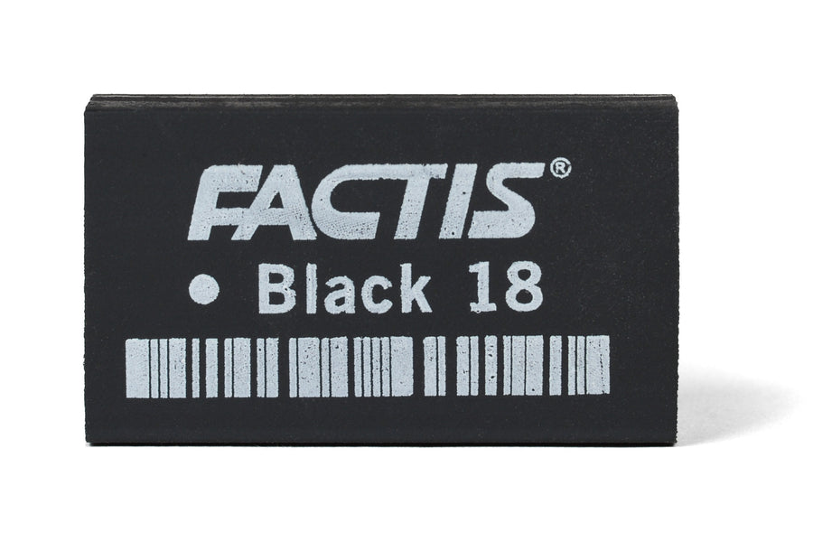 Factis Artists' Eraser Magic Black (Box of 18)