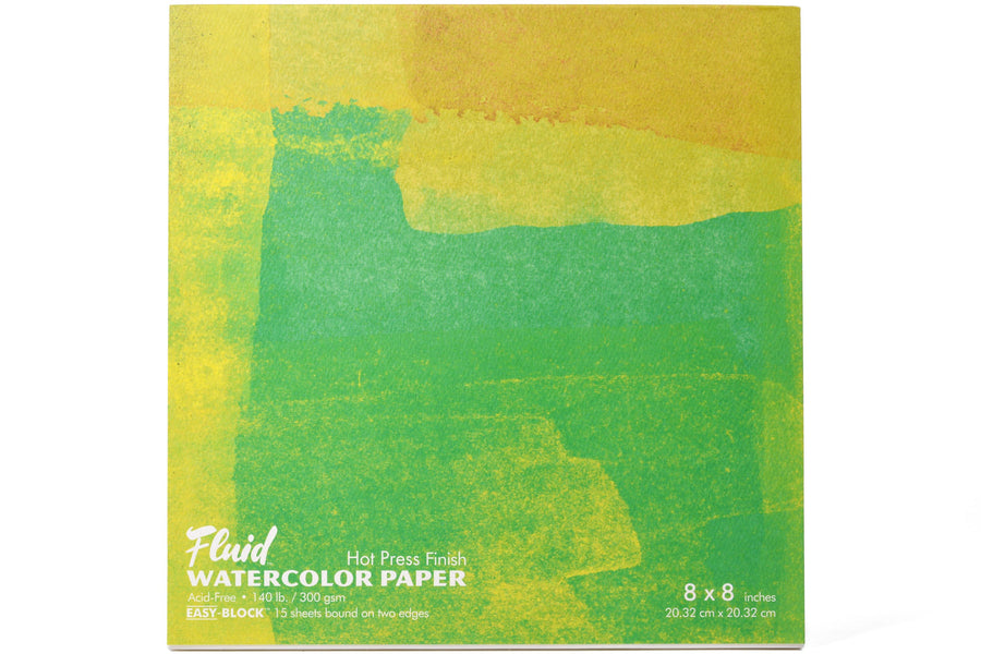 Fluid Cold Press Watercolor Paper 6 in. x 8 in. Block
