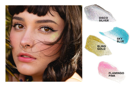 The Original Glitter Gel, Flamingo Pink