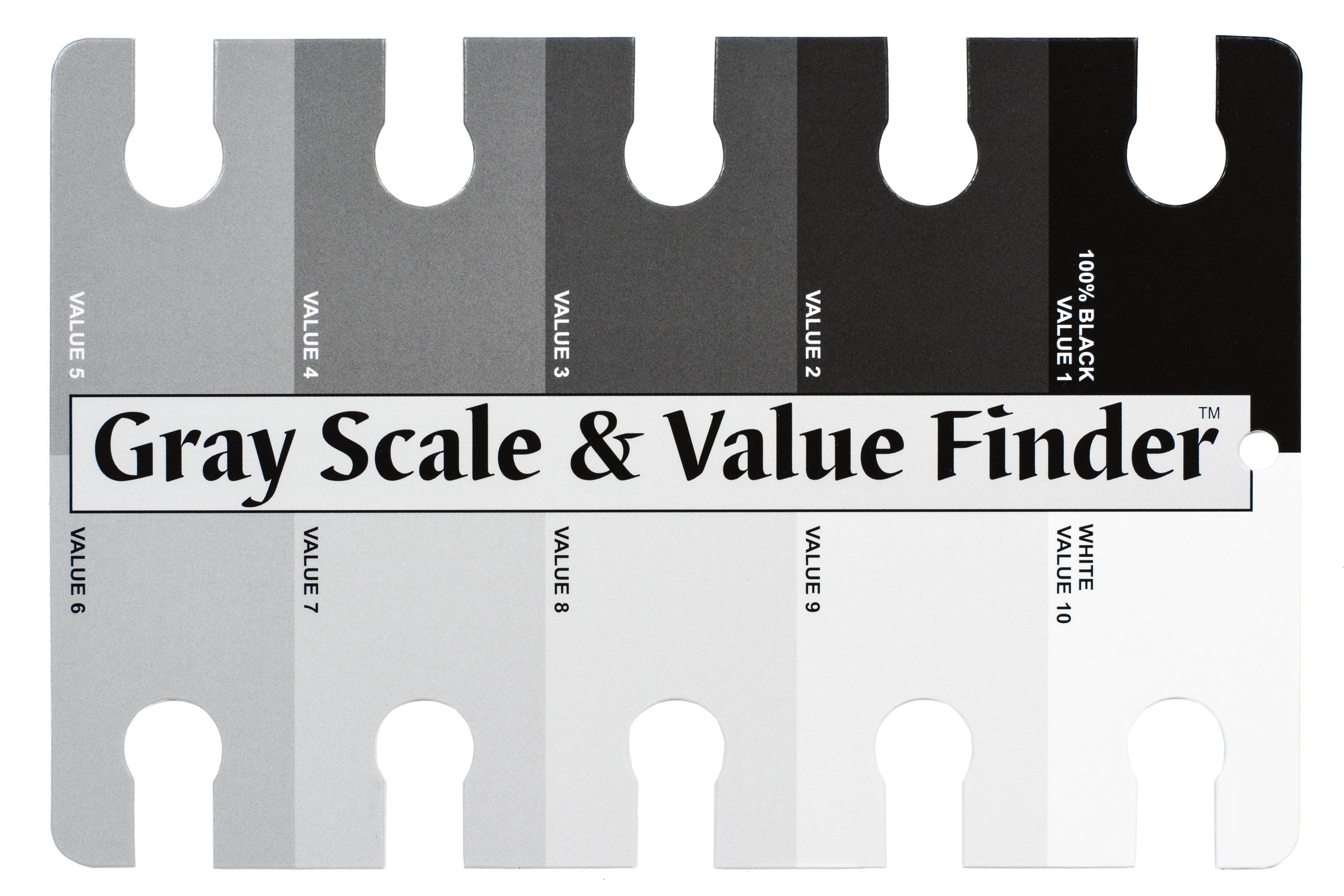 60 Gray Scale Gray Scale & Value Finder – St. Louis Art Supply