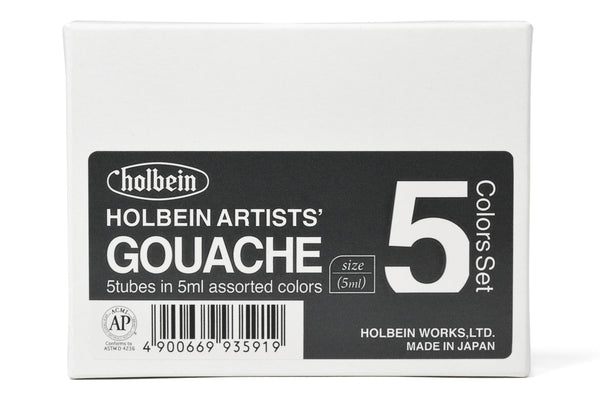 Holbein Artists' Gouache, 5 mL, Set of 18 – St. Louis Art Supply