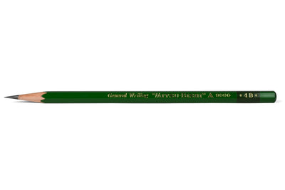 Mitsubishi 9000 Pencil, 4B, Set of 12