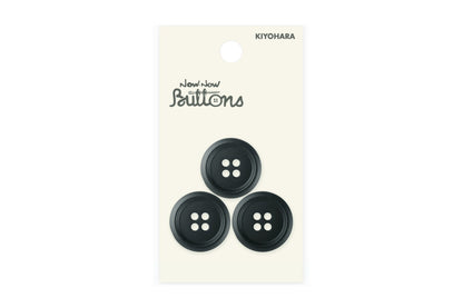 Now Now Buttons, Flat Black