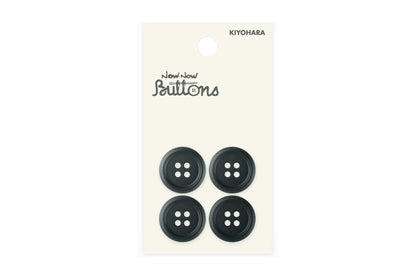Now Now Buttons, Flat Black