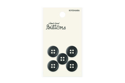 Now Now Buttons, Flat Black