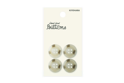 Now Now Buttons, Mottled Beige