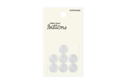 Now Now Buttons, Pearl White