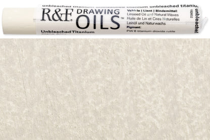 R&F Drawing Oils #3136, Unbleached Titanium