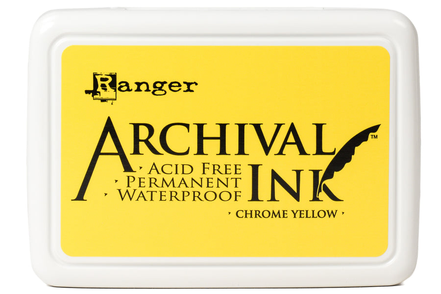 Ranger Archival Ink Pad Waterproof Ink Pad Black Ink Pad Color Ink Pad 42  Colors Available 2 X 3 Inches 