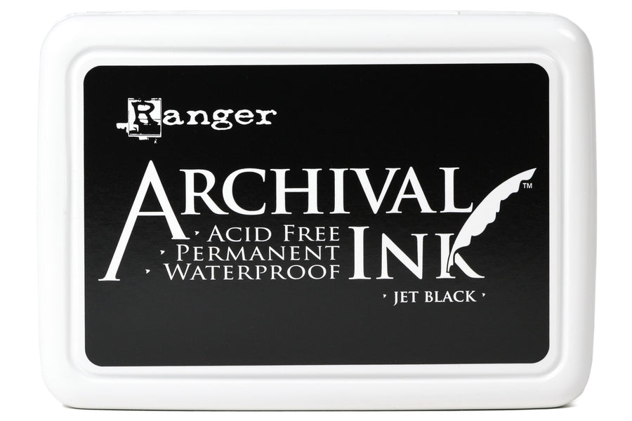Black Ink Stamp Pad Black Ink Pad Stamping Ink Craft -  Ireland