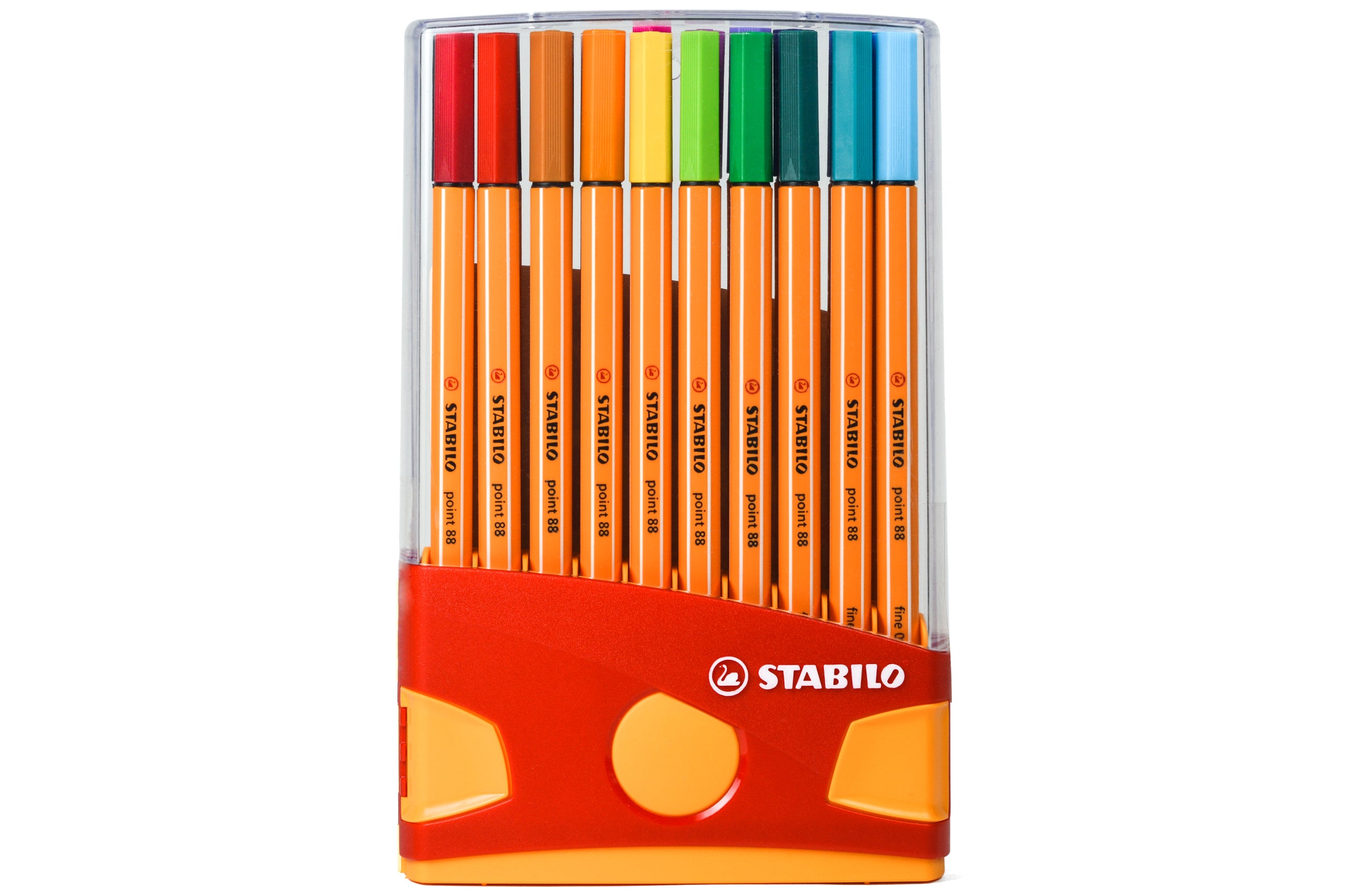 STABILO Point 88 Fineliner Pens- Case of 20 Colors — Two Hands Paperie