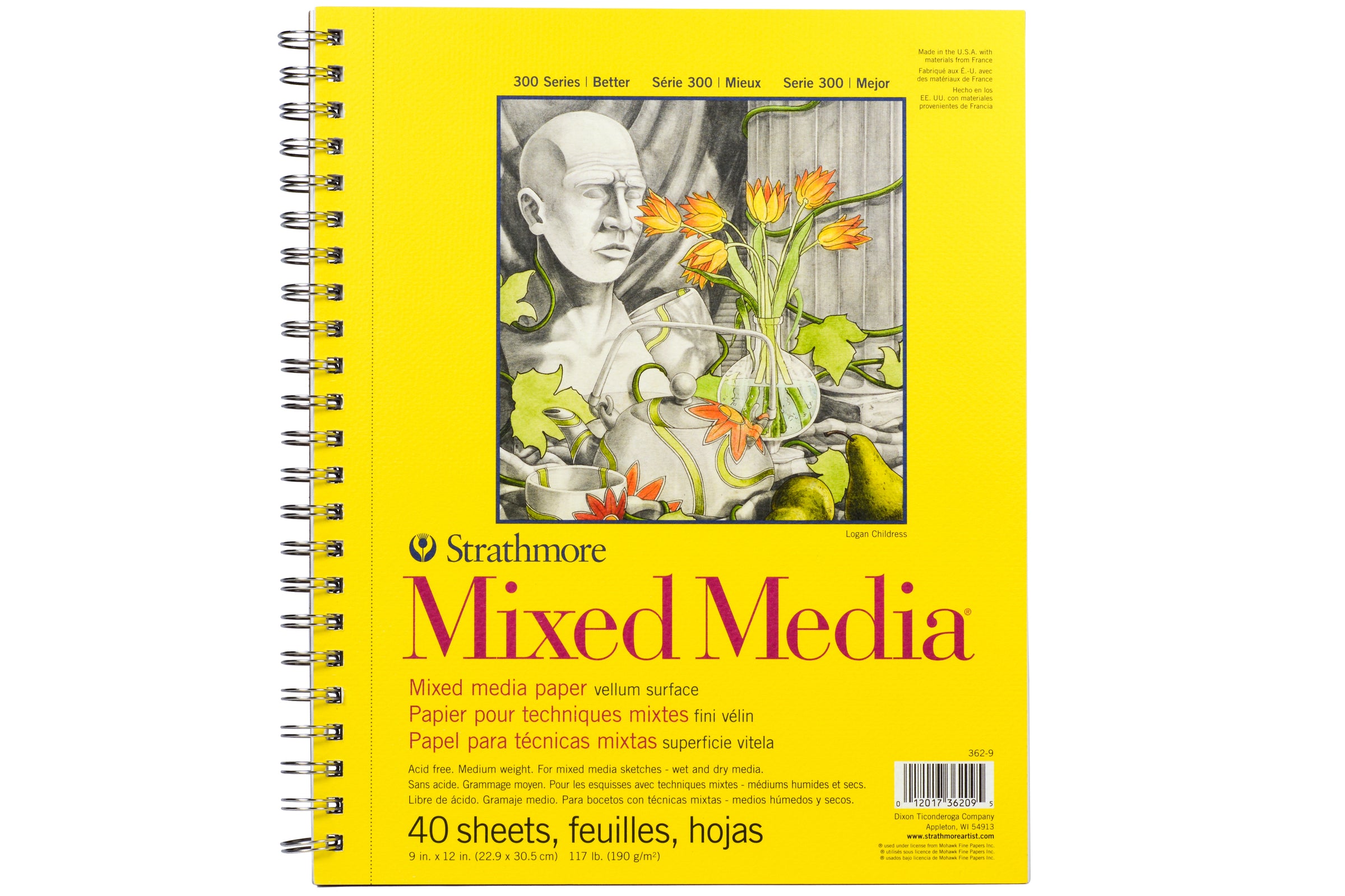 Strathmore Mixed Media Sketchbook, 300 Series – St. Louis Art Supply