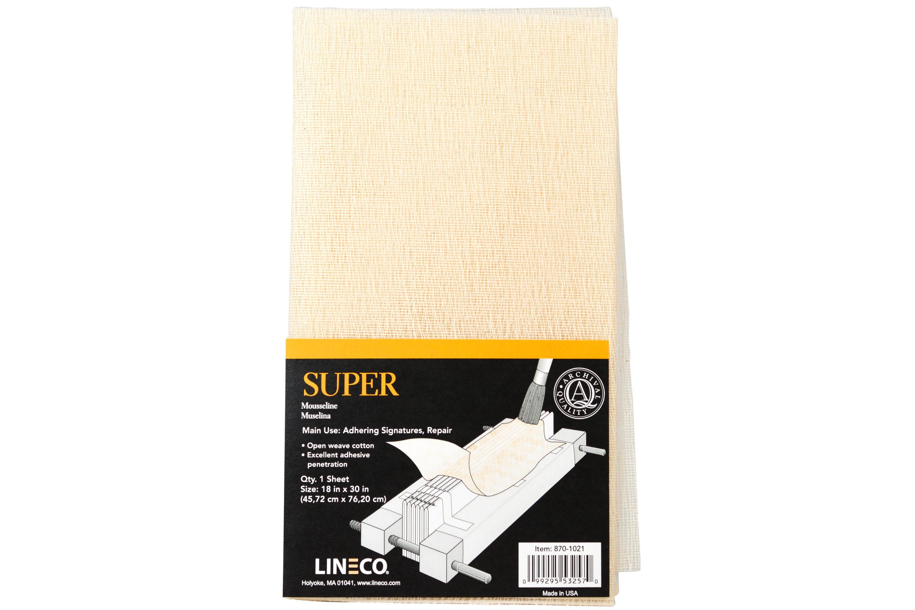 Super Cotton Gauze, 18" x 30"