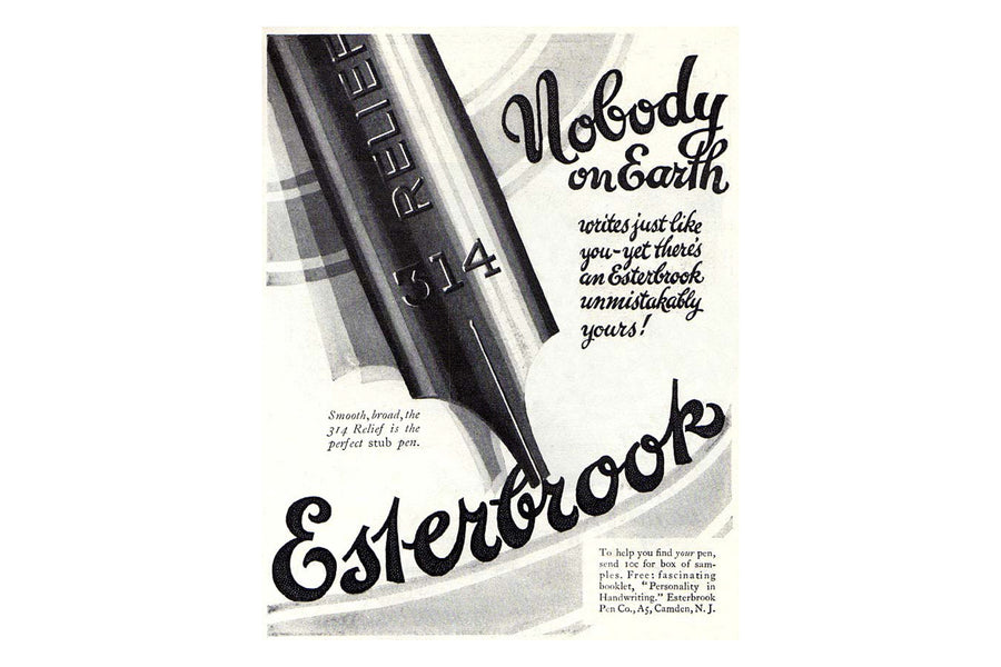 Esterbrook #314 Relief Pen, English Model (Vintage)