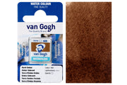 Van Gogh Watercolor Half Pan, #409 Burnt Umber