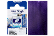 Van Gogh Watercolor Half Pan, #568 Permanent Blue Violet