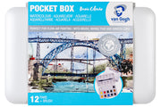 Van Gogh Watercolor, Travel Set of 12