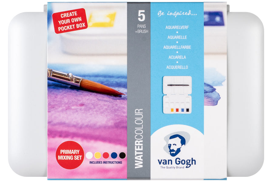 Van Gogh Watercolor Starter Set, 5 Colors