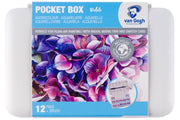 Van Gogh Watercolor, Pinks & Violets Set of 12