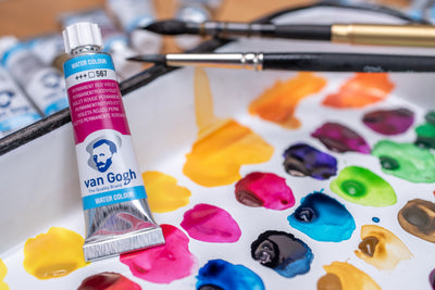 Van Gogh Watercolor, 10 mL, #567 Permanent Red Violet