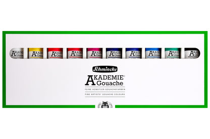 Akademie Gouache, Jumbo Studio Set of 10