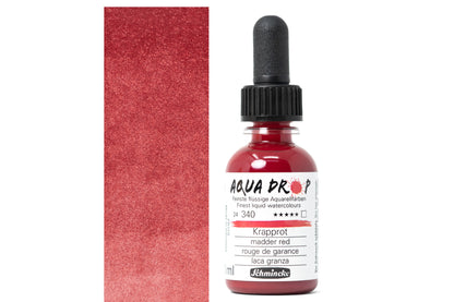 Aqua Drop Liquid Watercolors, #340 Madder Red