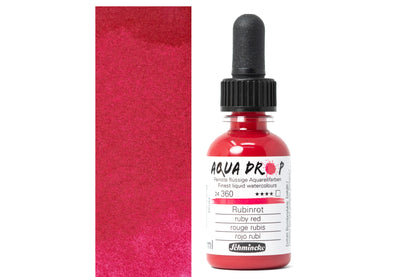 Aqua Drop Liquid Watercolors, #360 Ruby Red